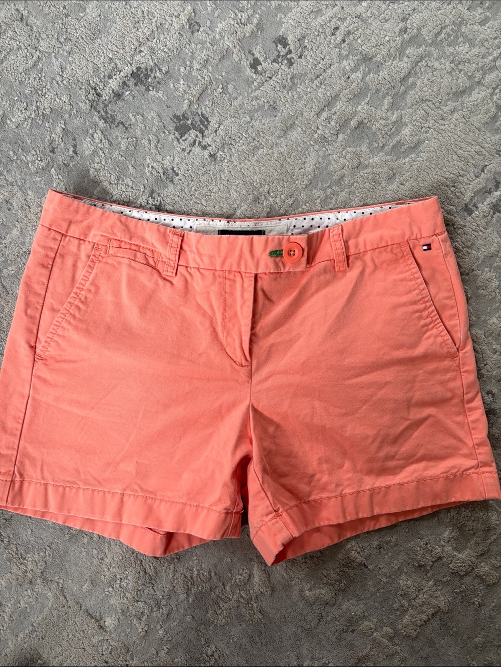 Tommy Hilfiger Coral Pink Chino Shorts